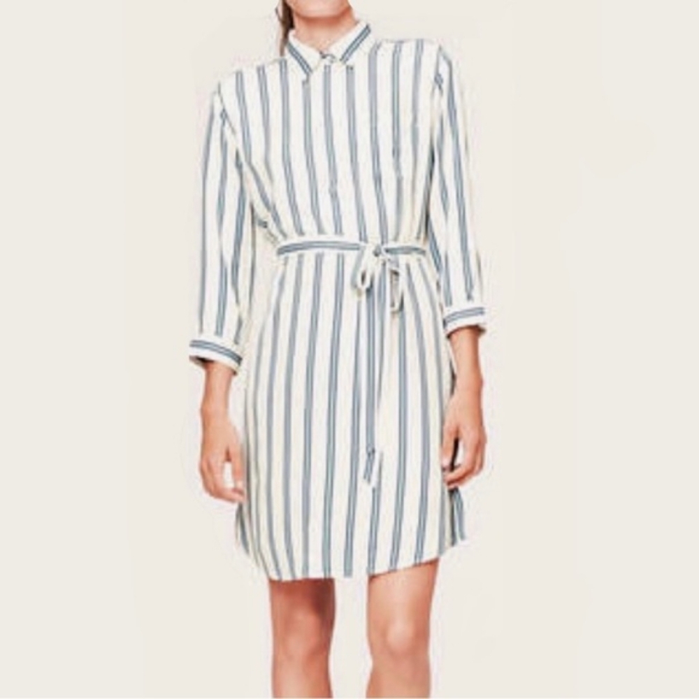 Mini shirtdress, Loft, size 2